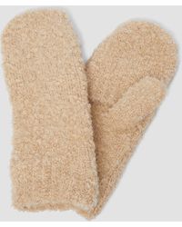 S.oliver - Fäustlinge aus Bouclé-Strick - Lyst