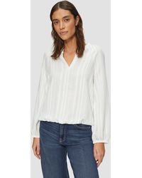 S.oliver - Bluse mit Strukturstreifen - Lyst