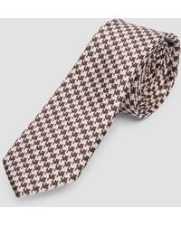 S.oliver - Krawatte aus Seidenmix mit Jacquard-Muster - Lyst