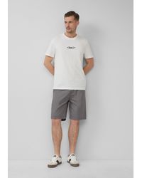 S.oliver - Detroit: Chino-Bermuda im Relaxed Fit mit Elastikbund - Lyst