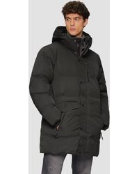 S.oliver - Wasserabweisender Puffermantel mit Zip-Details - Lyst