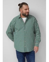 S.oliver - Regular Fit: Kariertes Baumwoll-Hemd mit Kentkragen - Lyst