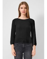 QS - Ajourpullover - Lyst