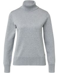 S.oliver - Slim-Fit-Pullover Mit Ajour-Details - Lyst