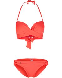 S.oliver - Einfarbiger Push Up-Bikini - Lyst