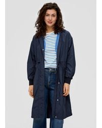 S.oliver - Verstellbarer Parka in Crinkle-Optik - Lyst