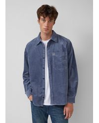S.oliver - Lässiges Cord-Overshirt aus Baumwollstretch - Lyst