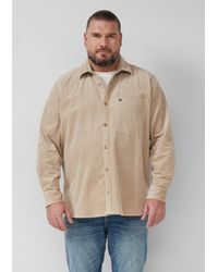 S.oliver - Lässiges Cord-Overshirt aus Baumwollstretch - Lyst