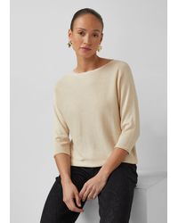 S.oliver - Leichter Feinstrickpullover Mit Glitzergarn - Lyst