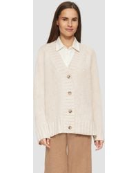 S.oliver - Oversized Cardigan mit Glitzergarn und Pailletten - Lyst
