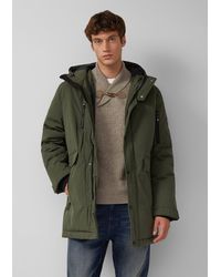 S.oliver - Wasserabweisender Parka mit Kapuze und sportiven Details - Lyst