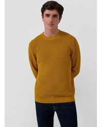 S.oliver - Strickpullover mit Crew Neck und Strukturmuster - Lyst