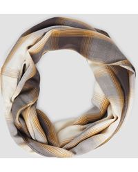 S.oliver - Karierter Loop-Schal aus Modalmix - Lyst