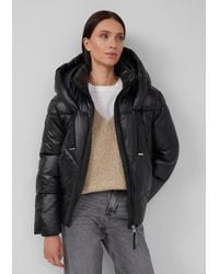 S.oliver - Gesteppte Puffer-Jacke mit Weitenregulierung - Lyst