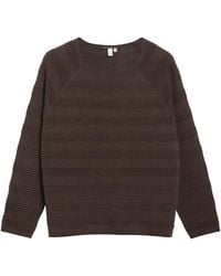 QS - Pullover Mit Strukturstreifen - Lyst
