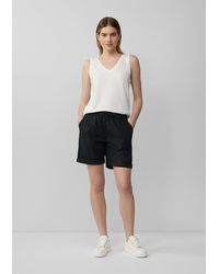 S.oliver - Leichte Shorts aus Baumwollmix im Relaxed Fit - Lyst