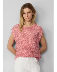 S.oliver - Relaxed-Fit-Pullunder aus Ajourstrick - Lyst