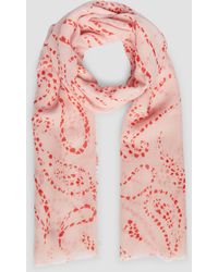 S.oliver - Schal mit Paisley-Artwork - Lyst