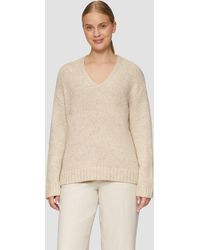S.oliver - Oversized Strickpullover mit Glitzergarn und Pailletten - Lyst