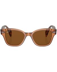 Ray-Ban - Rb0880s 664057 Square Polarized Sunglasses - Lyst