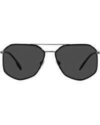 Burberry - Ozwald 0be3139 114487 Geometric Sunglasses - Lyst