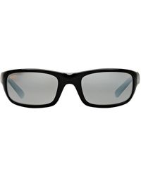 Maui Jim - Stingray Polarized Wrap Sunglasses - Lyst