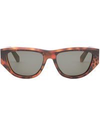 Celine - Monochroms Cl40278U 99A Cat Eye Sunglasses - Lyst