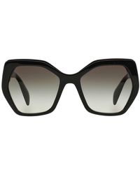 Prada Low Bridge Fit Sunglasses, Pr 16rsf 59 - Black