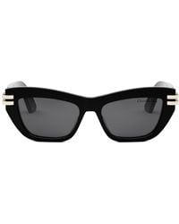 Dior - C B2u 10a0 Cd40141u 01a Cat Eye Sunglasses - Lyst