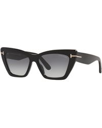 Tom Ford - Wyatt W Ft0871 01b Cat Eye Sunglasses - Lyst