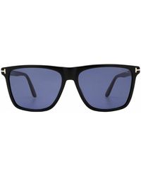 Tom Ford - Fletcher Ft0832 M 01v Flattop Sunglasses - Lyst