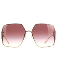 Gucci - GG1322SA 003 Butterfly Sunglasses - Lyst