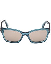 Tom Ford - Mikel W Ft1085 90l Cat Eye Sunglasses - Lyst