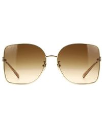 Gucci - 60mm Butterfly Sunglasses - Lyst