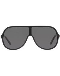 Gucci - GG0199S 001 Shield Sunglasses - Lyst