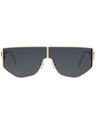 Fendi - Disco Fe 40051u 32a Shield Sunglasses - Lyst