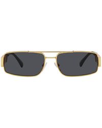 Versace - Ve2257 100287 Rectangle Sunglasses - Lyst