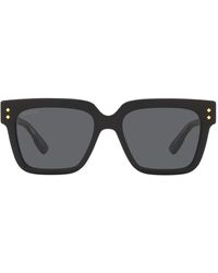 Gucci - Black Square Sunglasses - Lyst