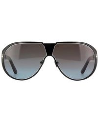 Tom Ford - Vincenzo Ft1072 01b Aviator Sunglasses - Lyst