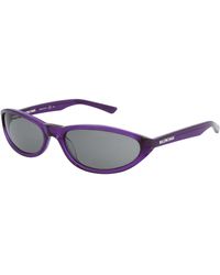 Balenciaga Bb0007s 59mm Sunglasses - Purple