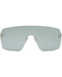 Fendi - First Mask Fe 4121 Us 30x Shield Sunglasses - Lyst