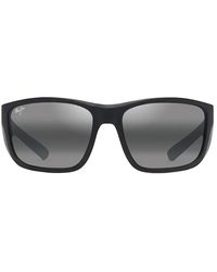Maui Jim - Amberjack Mj 896-02 Wrap Polarized Sunglasses - Lyst