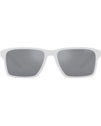 Prada Linea Rossa - Ps 05ys Twk40a Square Sunglasses - Lyst