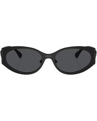 Versace - Ve2263 126187 Oval Sunglasses - Lyst