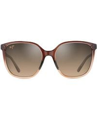 Maui Jim - Good Fun Mj Hs871-01 Cat Eye Polarized Sunglasses - Lyst