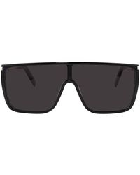 Saint Laurent - Mask Ace Sl 364 001 Shield Sunglasses - Lyst