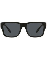 Burberry - Knight Be4358 346487 Wayfarer Sunglasses - Lyst