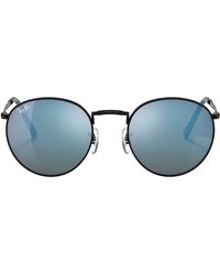 Ray-Ban - Rb3637 002/g1 Round Sunglasses - Lyst