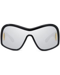 Loewe - Lw 40131 I 01c Shield Sunglasses - Lyst