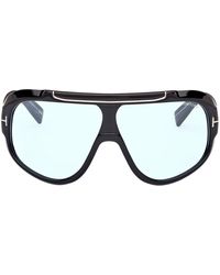 Tom Ford - Rellen W Ft1093 01v Mask Sunglasses - Lyst